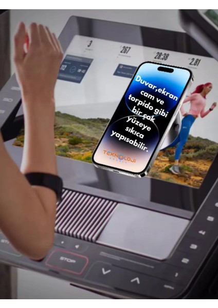Vakumlu Mıknatıslı Araç Spor Ev Çok Kullanımlı Şarjlı Telefon Tutucu Çifttaraf Adsorpsiyon Teknoloji modelleri