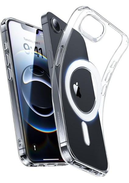 iPhone 16e Magsafe Kılıf + Cam Ekran Koruyucu Seti (1 CAM 1 KILIF) fiyatları