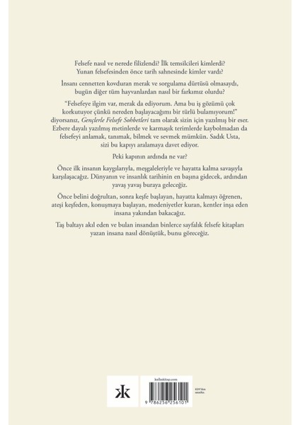 Gençlerle Felsefe Sohbetleri - Sadık Usta