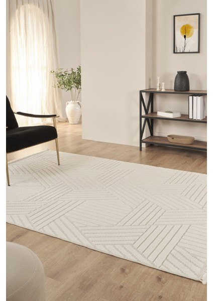 İskandinav Arne 80x300 cm Salon Mutfak Halısı Yolluk Kilim