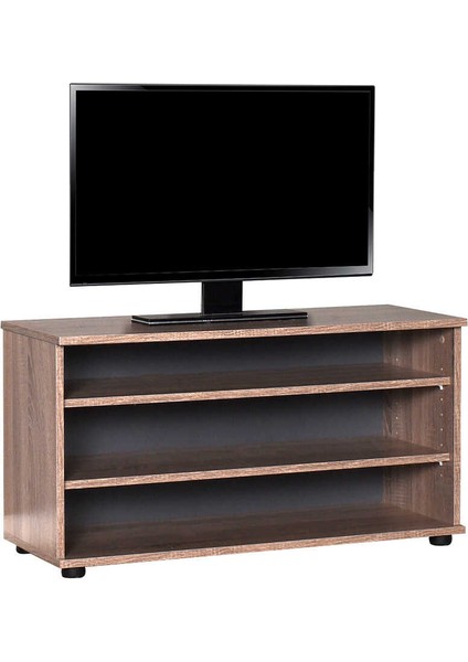 Adore Flat Line Üç Bölmeli Tv Sehpası - Latte modelleri