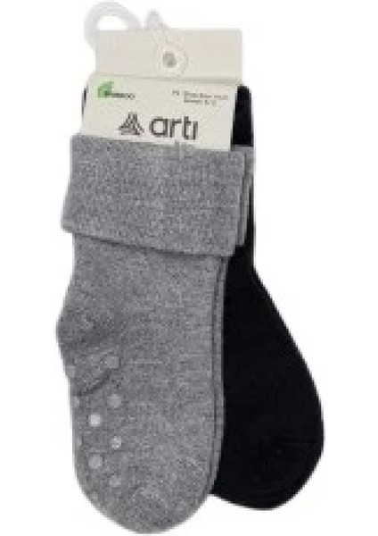 Katamino Ongun Abs'li 2'li Erkek Modal Bebek Soket Çorap K44092 Asorti modelleri