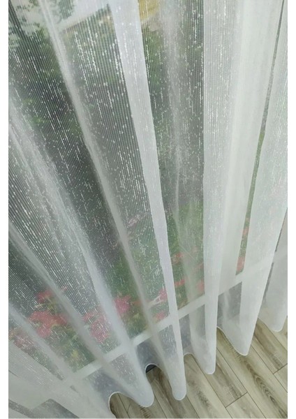 Kırçıllı Damla Desenli Kırışmaz Keten Tül Perde Sık Pile fırsatları