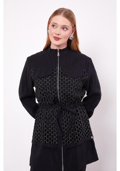 Siyah Dantel Detaylı Ikili Takım fırsatları