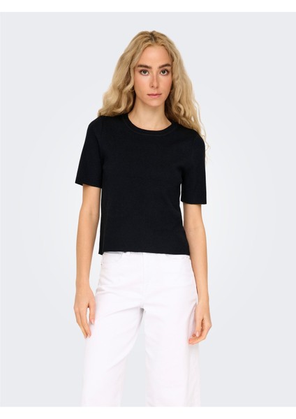 Only Onlfıe 2/4 Pullover Nca Knt Kadın Siyah Kazak - O15344307 modelleri