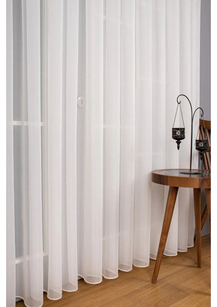 Ipek Krep Düz Sade Şık Tül Perde Sık Pile fırsatları