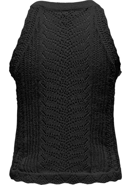 Only Onlerın Lıfe Sl Top Knt Kadın Siyah Kazak - O15341573 fiyatları