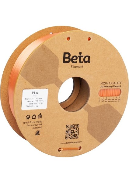 Pla-Silk Filament Orange