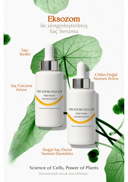 Hair Serum - Exozom ile Zenginleştirilmiş Saç Serumu 50 ml x 2 Adet