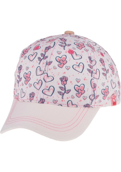 Kitti Bebe Kız Şapka (1-3 Yaş) Y24100-05 Beyaz