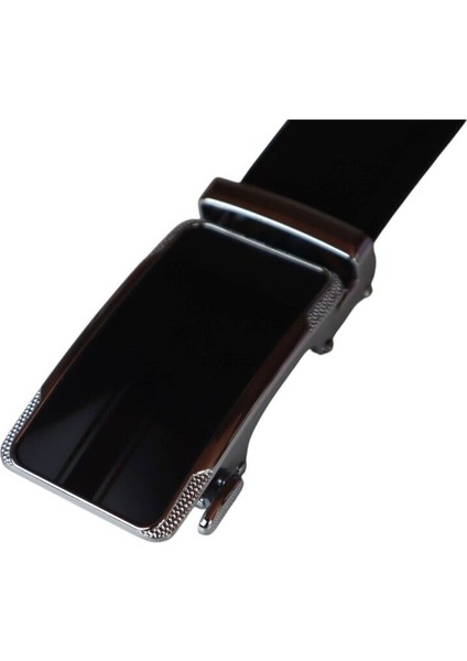 Siyah Taş Tokalı Hakiki Dana Derisi Erkek Kemer modelleri