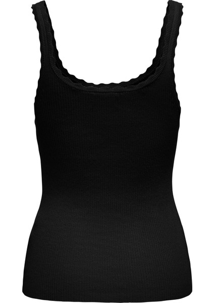 Only Onlgemma Sl U-Neck Knt Noos Kadın Siyah Kazak - 15314659 fırsatları