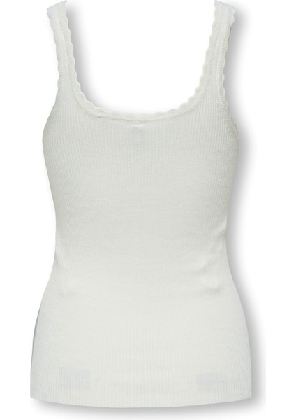 Onlgemma Sl U-Neck Knt Noos Kadın Beyaz Kazak - 15314659 modelleri