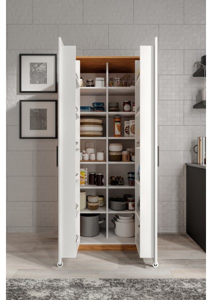 Herkül 2 Kapaklı Çok Amaçlı Mutfak Dolabı fırsatları