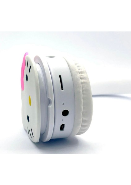 Hello Kitty Kablosuz Bluetooth Katlanabilir Kulaküstü Kulaklık