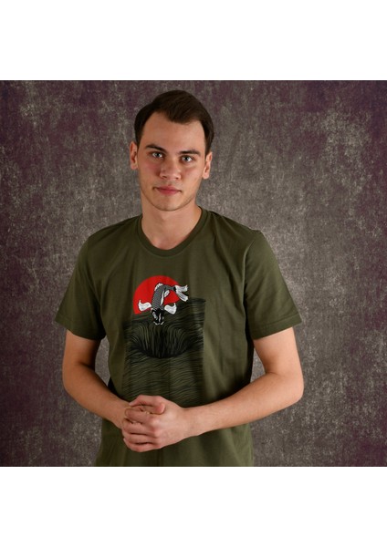Fish Erkek Baskılı T-Shirt modelleri