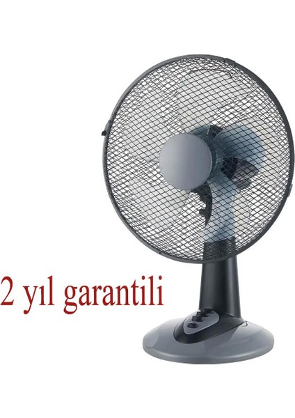 Masa Üstü Vantilatör 35 W 3 Kademeli Vantilatör 12 Inch