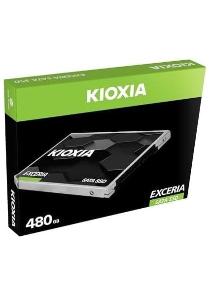 Exceria 480GB Sata3 2.5" SSD R: 555 Mb/s W: 540 Mb/s, Dahili