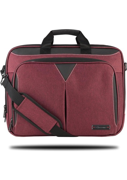 Taranto VP3005 15.6,inch, Su Geçirmez Kumaş, Laptop,notebook El Çantası-Bordo