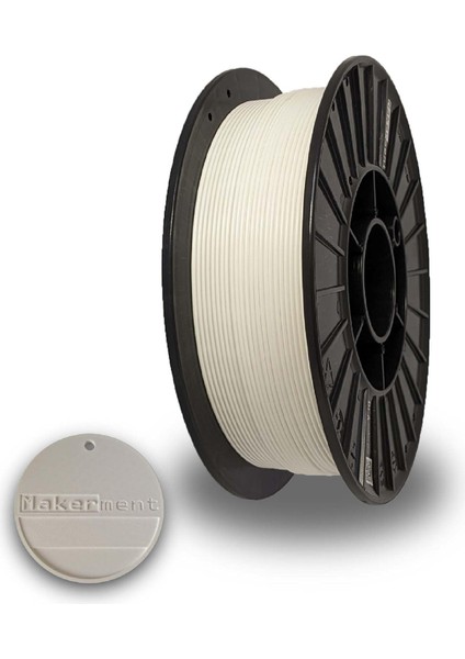 Pla Maker Pro, 1.75 mm 0.75 kg 3D Yazıcı Pla Filament (Trafik Beyaz)