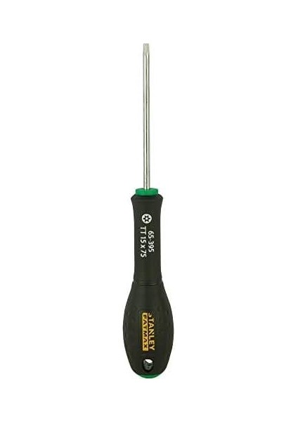 - Fatmax Tornavida Torx, TT10, 75 mm Schwertlaenge, Krom-Vanadyum, Ergonomik Soft Handgr, 0-65-395