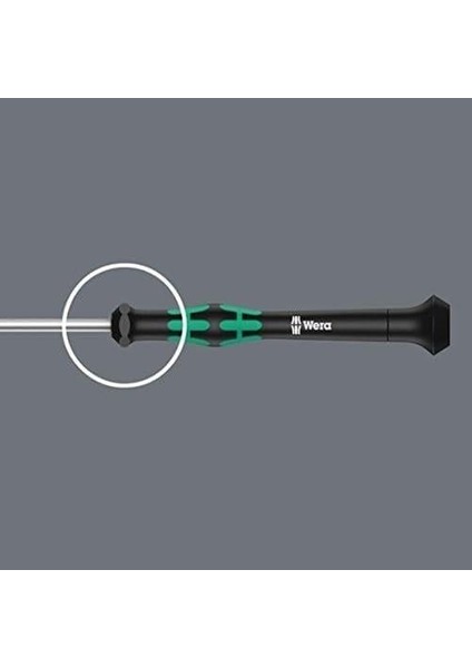 2054 Elektronikçiler Için Düz Tornavida, Hex-Plus, 5/64 Inç x 60 Mm, 05118078001