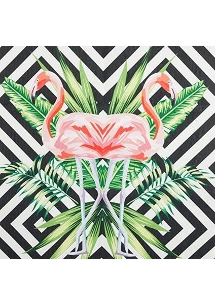 Home Dekor Flamingo Model Baskılı Runner