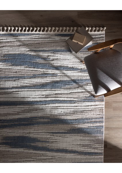 Grania Saçaklı Halı - Gri - 80x300 cm fırsatları