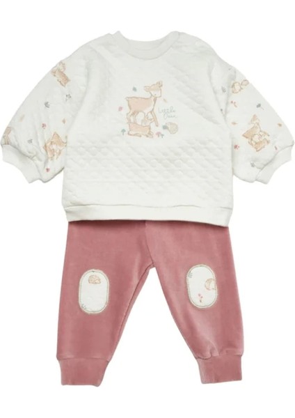 Bibaby Little Deer 2'li Bebek Takım 59810 Mint