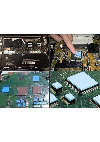 Plus PX-PAD20 10X10 cm 1mm 20GR Yüksek Iletken Termal Pad, Mavi Thermal Pad (M2 Ssd, Chipset, Cep Telefonu, Notebook, Ps4,ps5 Uyumlu)