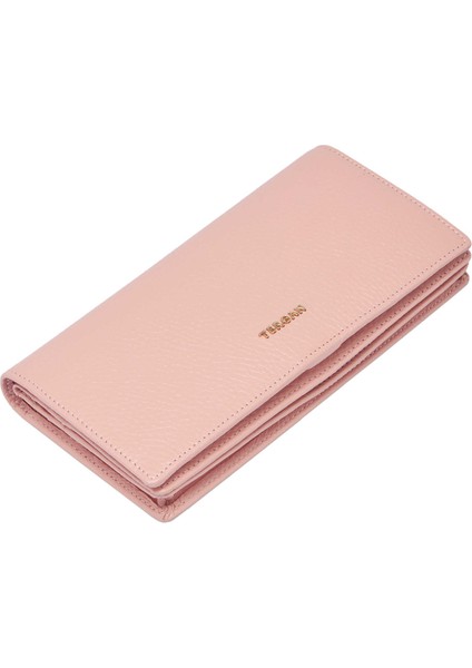 Pembe Hakiki Deri Kadın Cüzdan - S1CB00005685-T8A