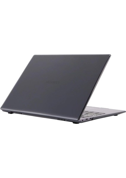 Huawei Kılıf Matebook 16-16S (2021-2022-2023 Yılı) ile Uyumlu Parlak Kristal Iz Yapmaz Kılıf Siyah