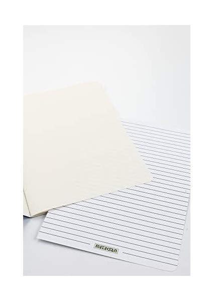 Notes 17X24 cm Karton Kapaklı Iplik Dikişli Defter, 32 Yaprak, Düz, Mavi