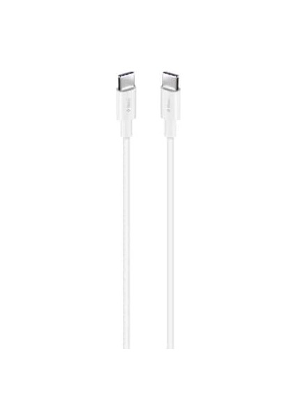 Type-C To Type-C 150CM 100W Pd/qc Hızlı Şarj/data Kablosu 2DK49B Beyaz