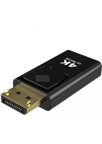 Plus PX-1325-4K Display Port To HDMI Dönüştürücü, Dp To 4K HDMI Çevirici (Display Port Bilgisayara Takılır) (Hdmı Kablo ile Monitör, Tv Projeksiyon Takılır)