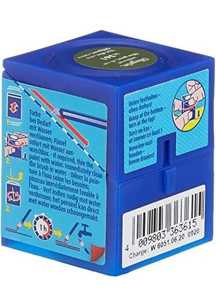 - Su Bazlı Maket Boyası Zeytin Yeşil Ipek 18 ml (36361)