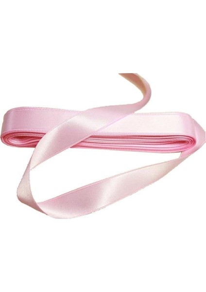 Marifetlerim - Pembe Saten Kurdele 1 cm 10 Metre 1 Adet