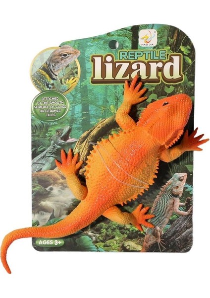 HJ058-1 Pvc Vantuzlu Duvar Kertenkelesi -Birliktoys.glpzr