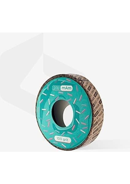 Metal Taban Rulo Yedek Zımpara Papmam 100 Grit