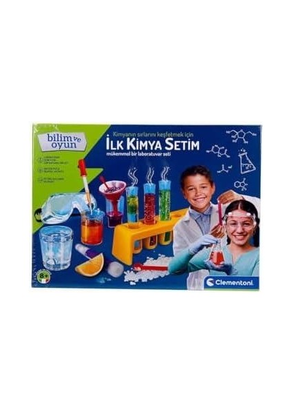 Ilk Kimya Deney Seti Renkli 6+