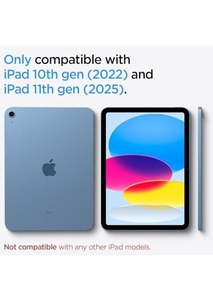 iPad 10.9'' 10.nesil (2022) Kılıf Rugged Armor Black - ACS05552