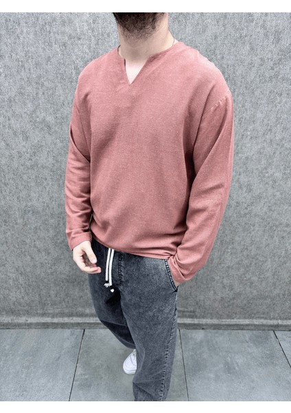 Oversize Pamuk Keten Kiremit Tshirt fiyatları