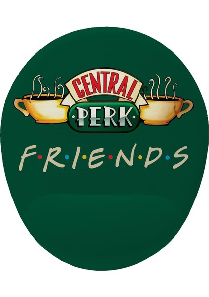 Fikirler Friends Central Perk Bilek Destekli Mouse Pad