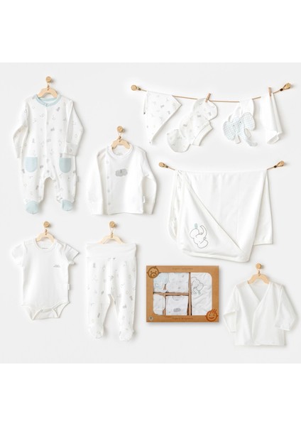 Andywawa AC25941 The Zoo S Balboa Organik 10 Parça Hastane Çıkışı Ekru