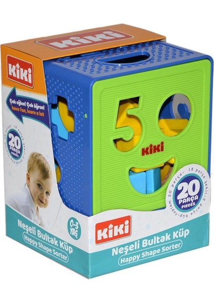 AE-1210 Kiki, 20 Parça Neşeli Bultak Küp / 0-3 Yaş.glpzr