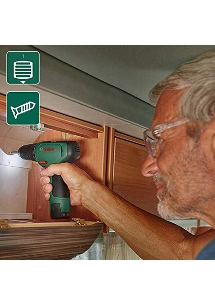 Akülü Vidalama Easydrill 1200 (2 Adet 12 Volt Akü, Taşıma Çantası Içinde)