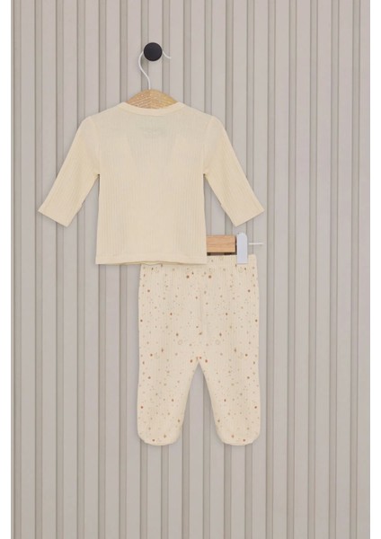 U.s.polo Kız Bebek 5'li Zıbın Seti USB2107 Krem fırsatları