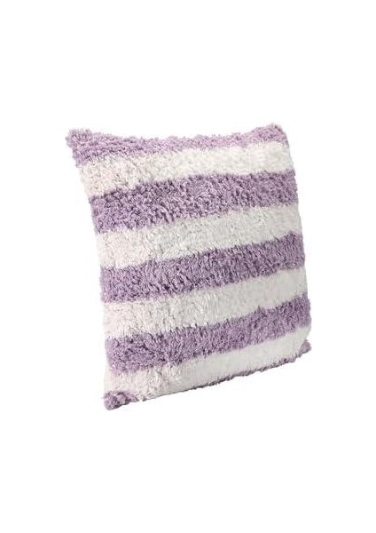 Pop Stripe Dokuma Yastık Lila 45X45CM