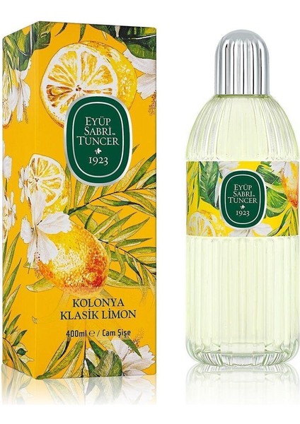 Limon Kolonyası Cam Şişe 400 ML