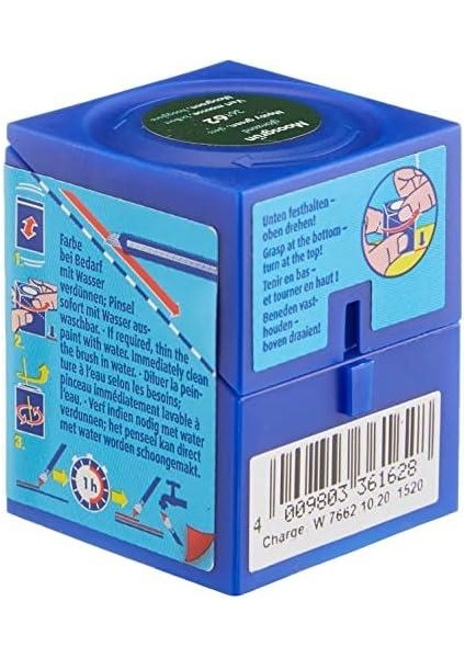 - Su Bazlı Maket Boyası Deniz Yeşili Parlak 18 ml (36162)